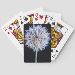 Dandelion (Taraxacum Officinale) Seed Head Playing Cards
