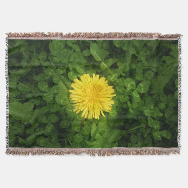 Dandelion Throw Blanket (Front)