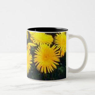 Dandelion Two-Tone Coffee Mug