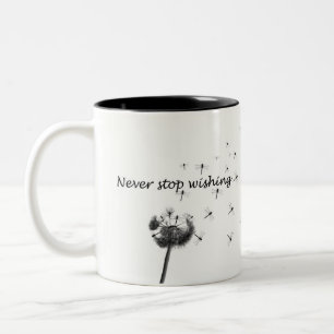 Dandelion Two-Tone Coffee Mug