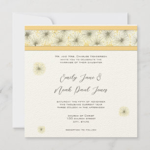 Dandelion Wedding Invitation