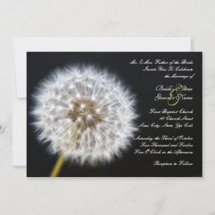 Dandelion Wedding Invitation