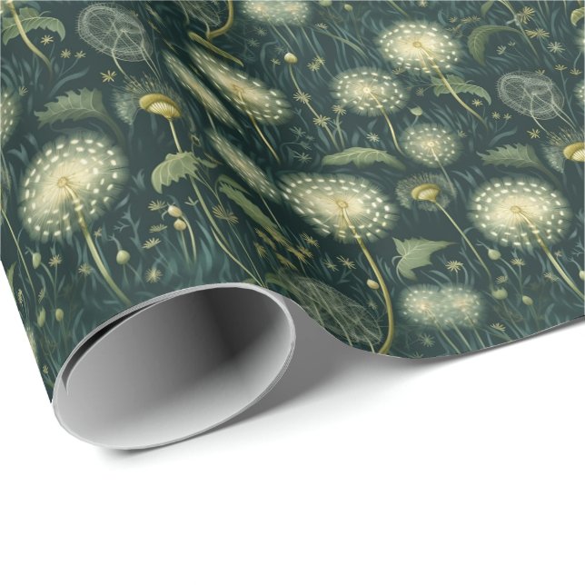 Dandelion Whispers Wrapping Paper Roll (Roll Corner)