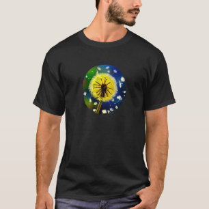 Dandelion Wildflower Garden Flower Symbol of Hope T-Shirt
