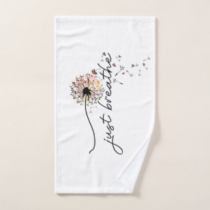 Dandelion Wish Yoga Meditation Bath Towel Set