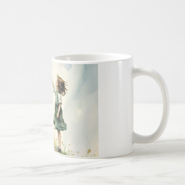 Dandelion Wishes Coffee Mug (Right)