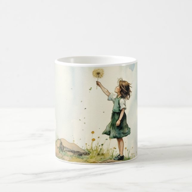 Dandelion Wishes Coffee Mug (Center)