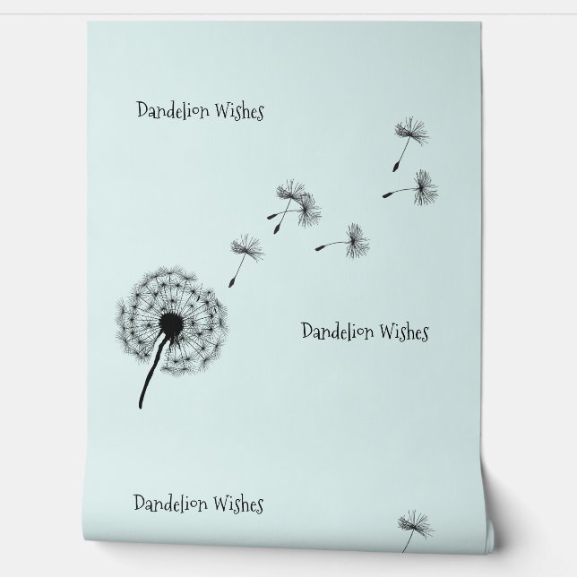 Dandelion Wishes Design  Wallpaper (Unrolling)