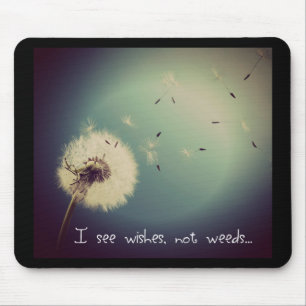 Dandelion Wishes Mouse Mat