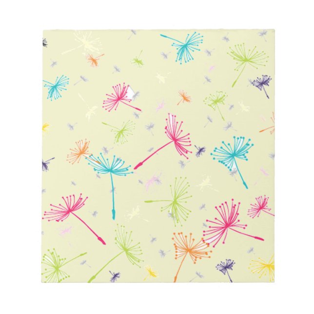 Dandelion Wishes Notepad (Front)