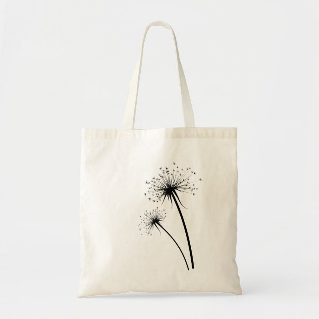 Dandelion Wishes Tote Bag (Front)