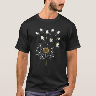 Dandelion Zoo Animal Antarctica Bird Cute Penguin T-Shirt
