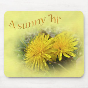 Dandelions - A Sunny Hi Mouse Mat