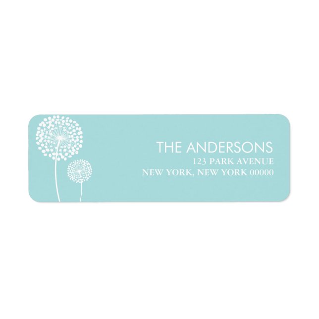 Dandelions Address Labels (Front)