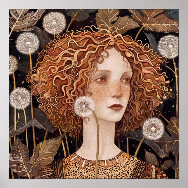 Dandelions Art Print  (Front)