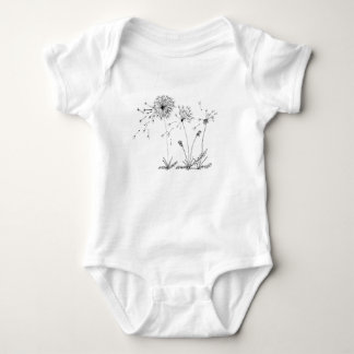 Dandelions Baby Bodysuit