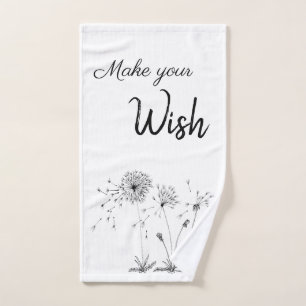 Dandelions Bath Towel Set