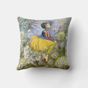 Dandelions Fantasy Throw Pillow