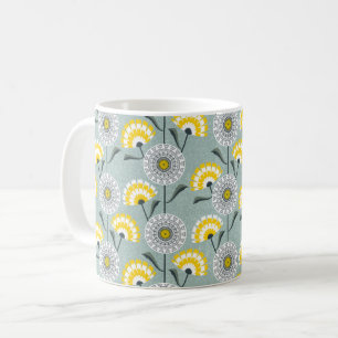 Dandelions field coffee mug