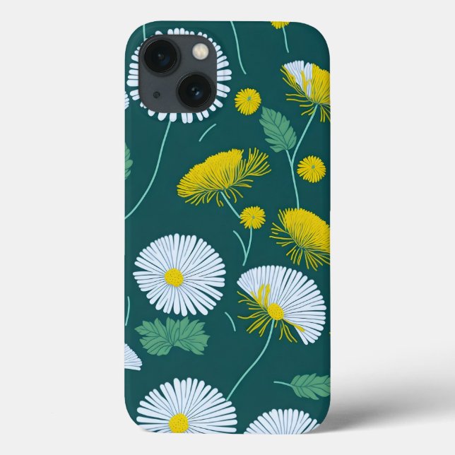 Dandelions Floral Pattern Case-Mate iPhone Case (Back)