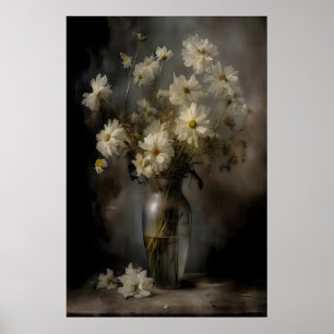 Dandelions Flowers Vase Cottagecore Prints