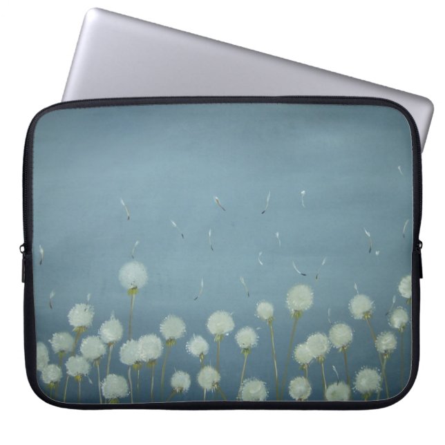 Dandelions Going To Seed!!! Laptop Sleeve (Front)