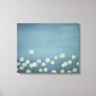 Dandelions Going To Seed - Wall Hanging!!! Canvas Print