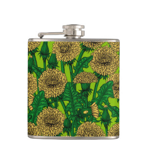 Dandelions Hip Flask
