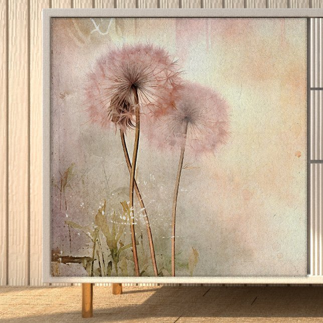 Dandelions in the Afternoon Decoupage Tissue Paper (Creator Uploaded)