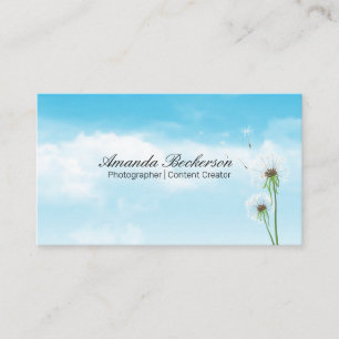 Dandelions in the Sky Business Card