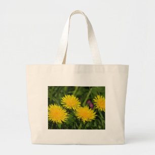 Dandelions Large Tote Bag