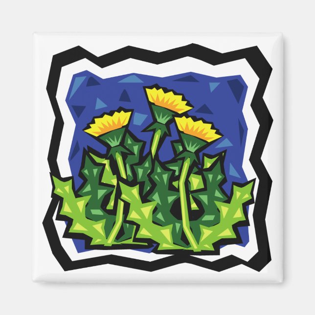Dandelions Magnet (Front)