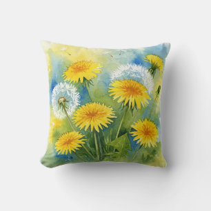 Dandelions Pillow
