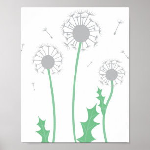 Dandelions Poster