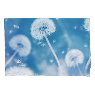 Dandelions Seeds: Summer Floral Banner Pillowcase