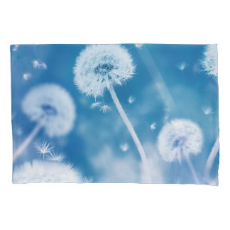 Dandelions Seeds: Summer Floral Banner Pillowcase