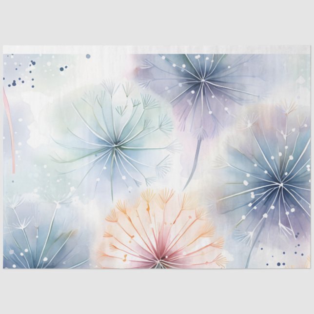 Dandelions Series Design 4 Tissue Paper (Front)