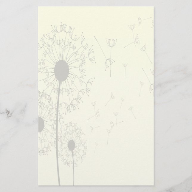 Dandelions Stationery (Front)