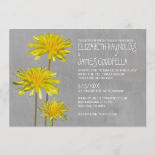 Dandelions Wedding Invitations