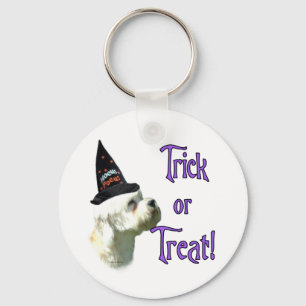 Dandie Dinmont Terrier Trick Key Ring