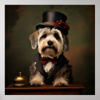 Dandie Dinmont Terrier Victorian Attire