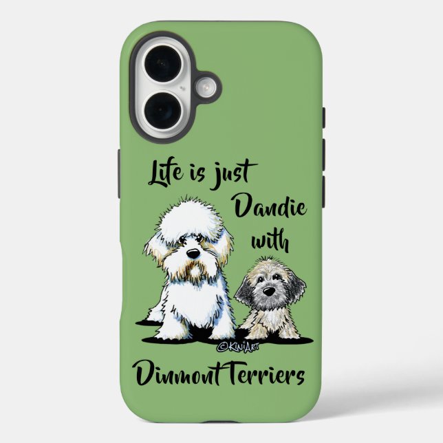 Dandie Dinmont Terriers Case-Mate iPhone Case (Back)