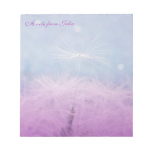 Dandilion Wish Notebook, Jotter, Notepad