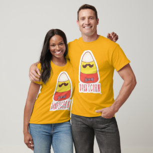 Dandy Corn Funny Candy Cartoon Art T-Shirt