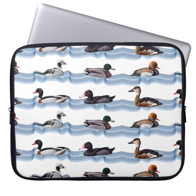 Dandy Ducks Laptop Sleeve (choose colour) (Front)