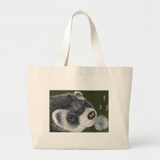 Dandy Ferret Large Tote Bag