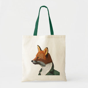 Dandy Fox Portrait Tote Bag