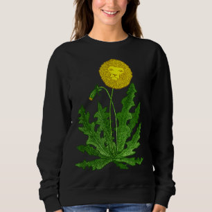 DANDY LION Dandelion FUNNY SURREAL GARDEN WEED SO  Sweatshirt