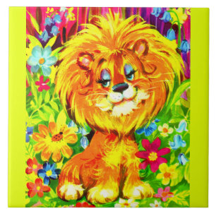 dandy lion tile