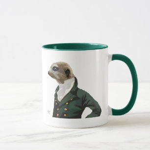 Dandy Meerkat Portrait Mug